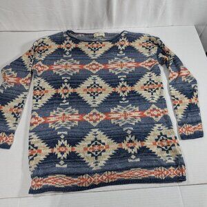 Denim & Supply Ralph Lauren Womens medium Aztec print cotton